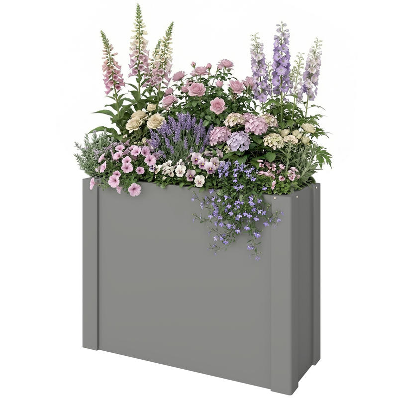 Raised Garden Bed - Outsunny Raised Garden Bed Galvanized Planter