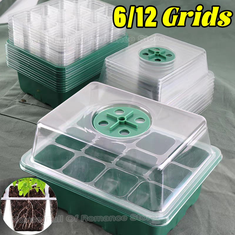 Seed Starter Tray - Growing Starting Nursery Trays Seed Starter