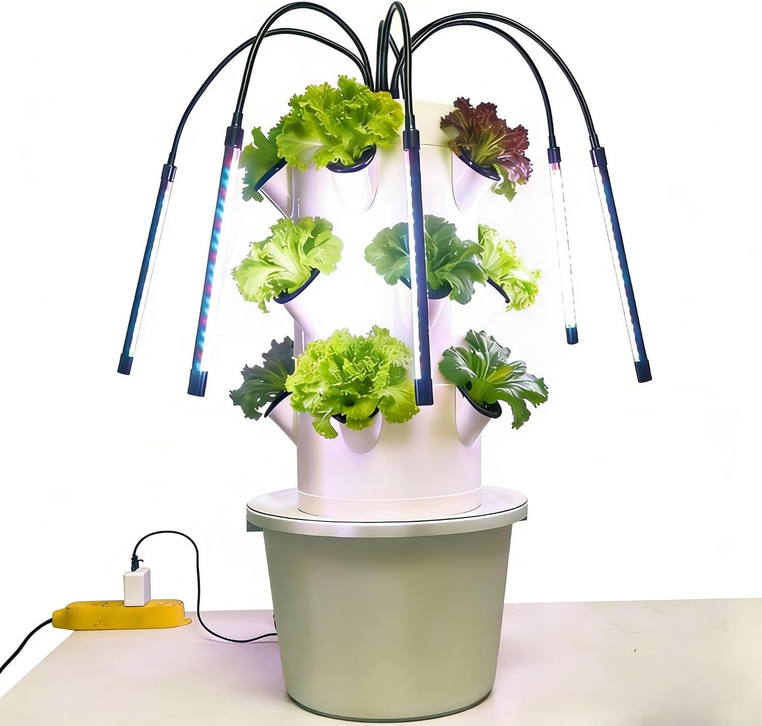 Indoor Herb Garden - Vertical Hydroponic Growing System 3Layers 15