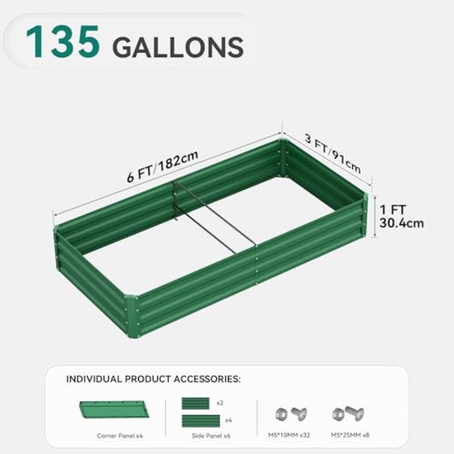 Raised garden bed kit for outd - đánh giá và giá Raised Garden Bed