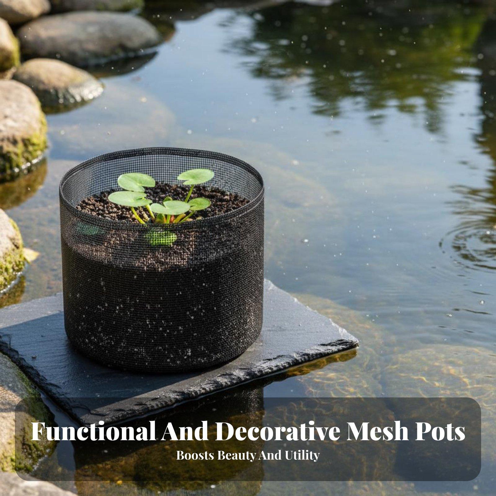 4 Piece Water Lily Planting Po - đánh giá và giá Grow Bag