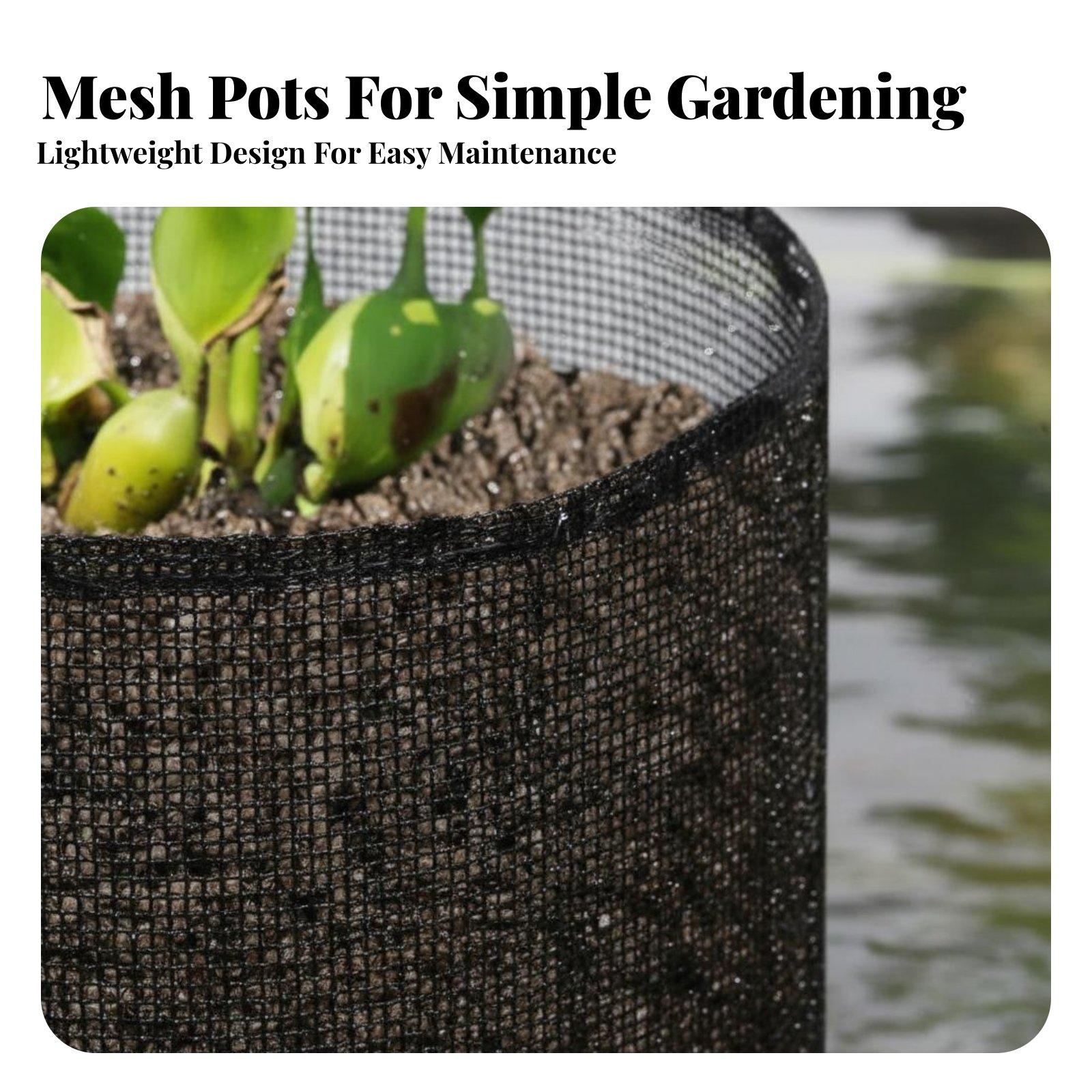 4 Piece Water Lily Planting Po - đánh giá và giá Grow Bag