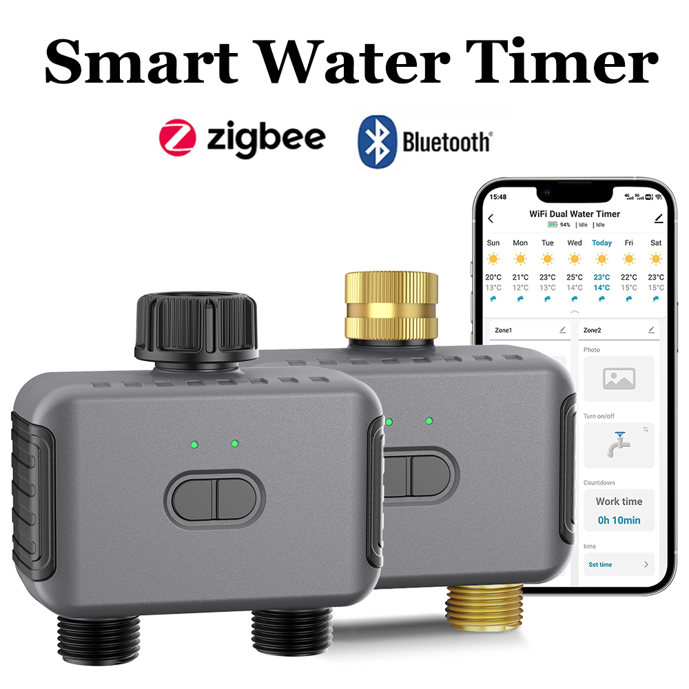 Tuya Smart Water Timer Zigbee/ - đánh giá và giá Trowel Garden Tools