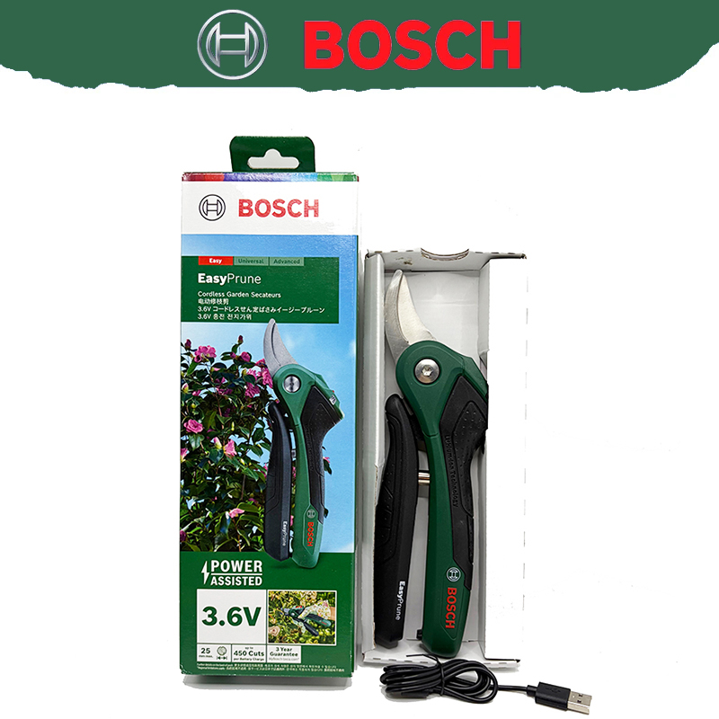 Bosch 3.6V Cordless Smart Prun - đánh giá và giá Pruning Shears