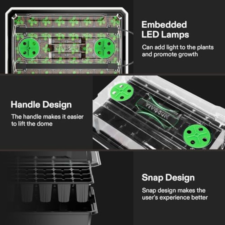 6-Pack Seed Starter Trays for  - đánh giá và giá Seed Starter Tray