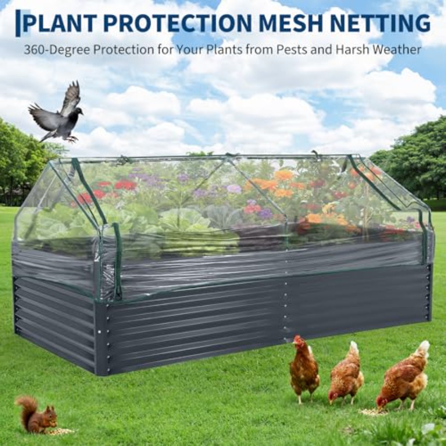 Outdoor vegetable gardening: g - đánh giá và giá Raised Garden Bed