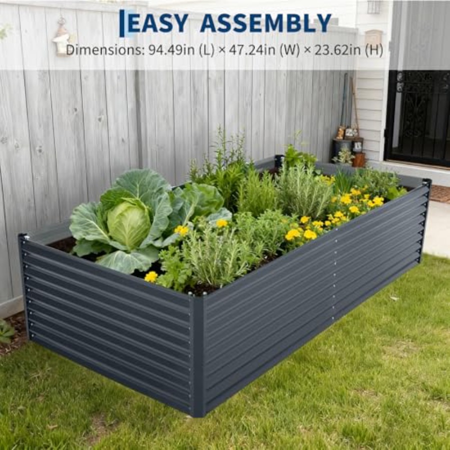 Outdoor vegetable gardening: g - đánh giá và giá Raised Garden Bed