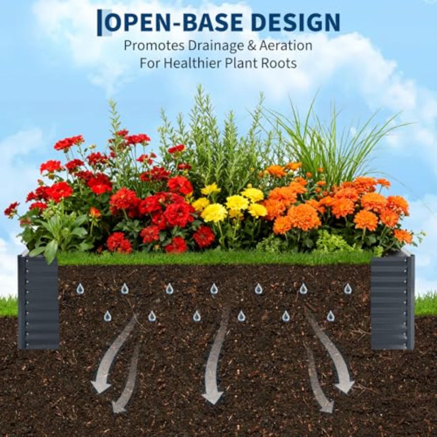 Outdoor vegetable gardening: g - đánh giá và giá Raised Garden Bed