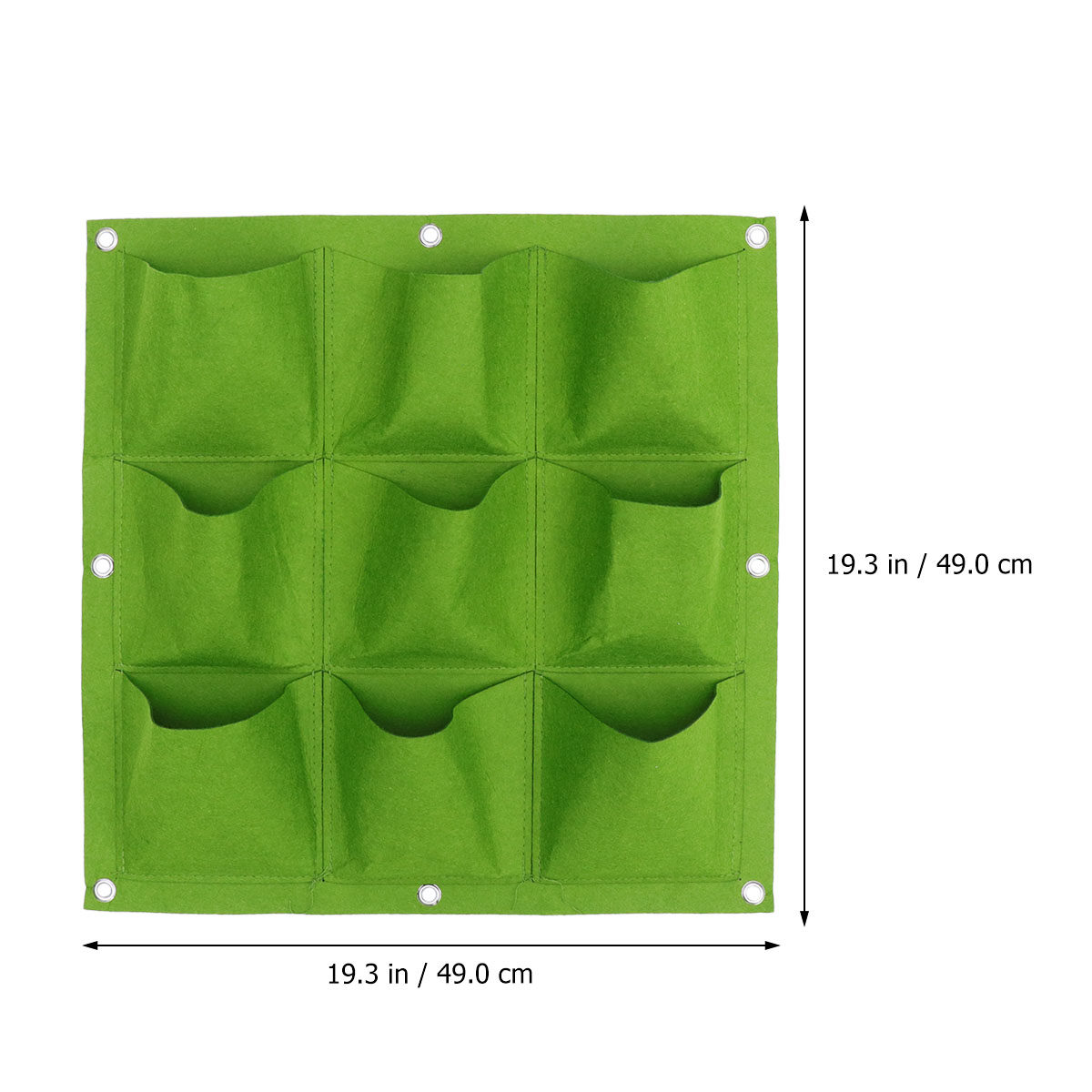 9-Pocket Wall Hanging Plant Ba - đánh giá và giá Vertical Planter