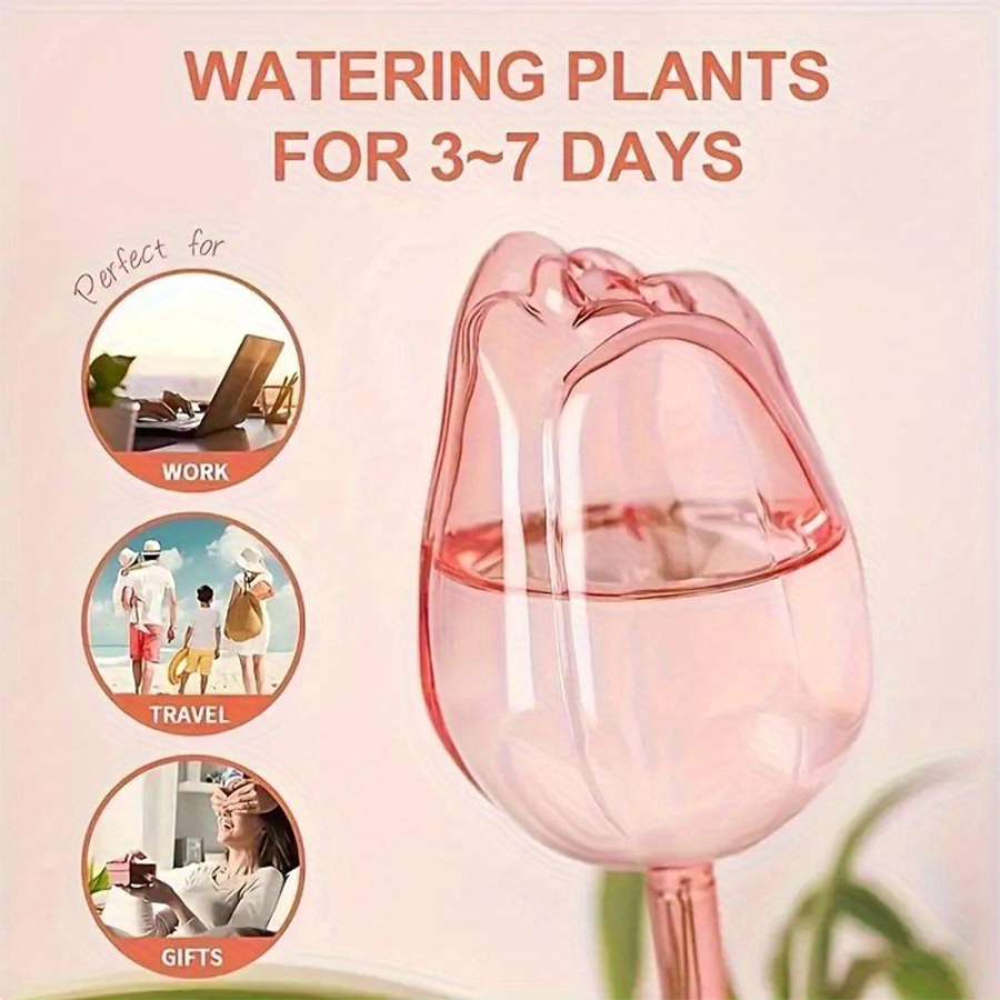Transparent Thick PET Tulip Sh - đánh giá và giá Self Watering Planter