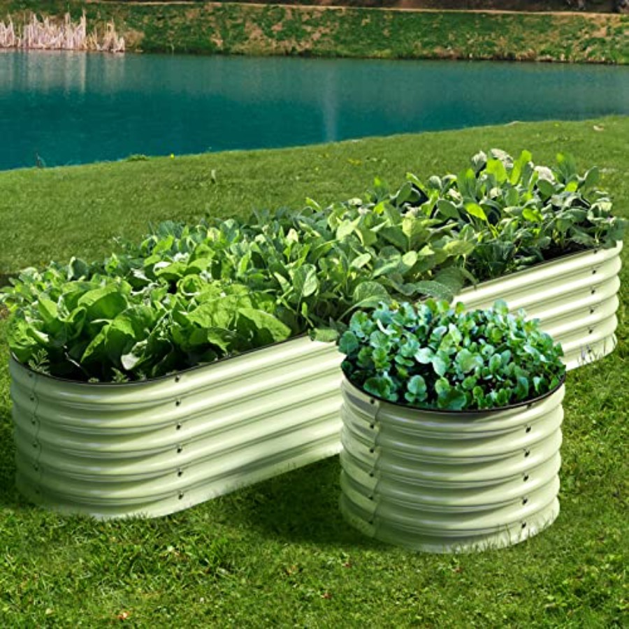 Outdoor modular galvanized ste - đánh giá và giá Raised Garden Bed