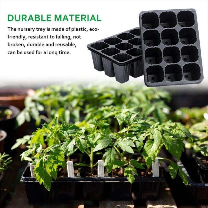12 Holes Vegetable Seedling Po - đánh giá và giá Seed Starter Tray