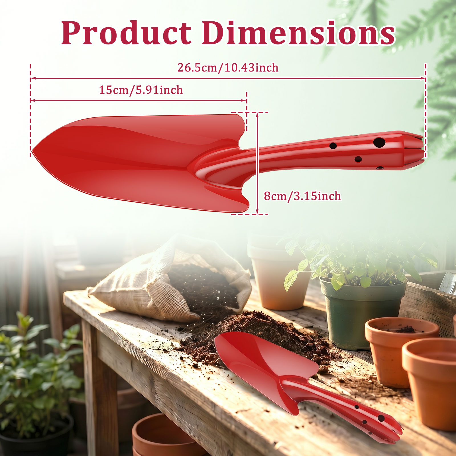 Garden Trowel Rust Resistant M - đánh giá và giá Trowel Garden Tools