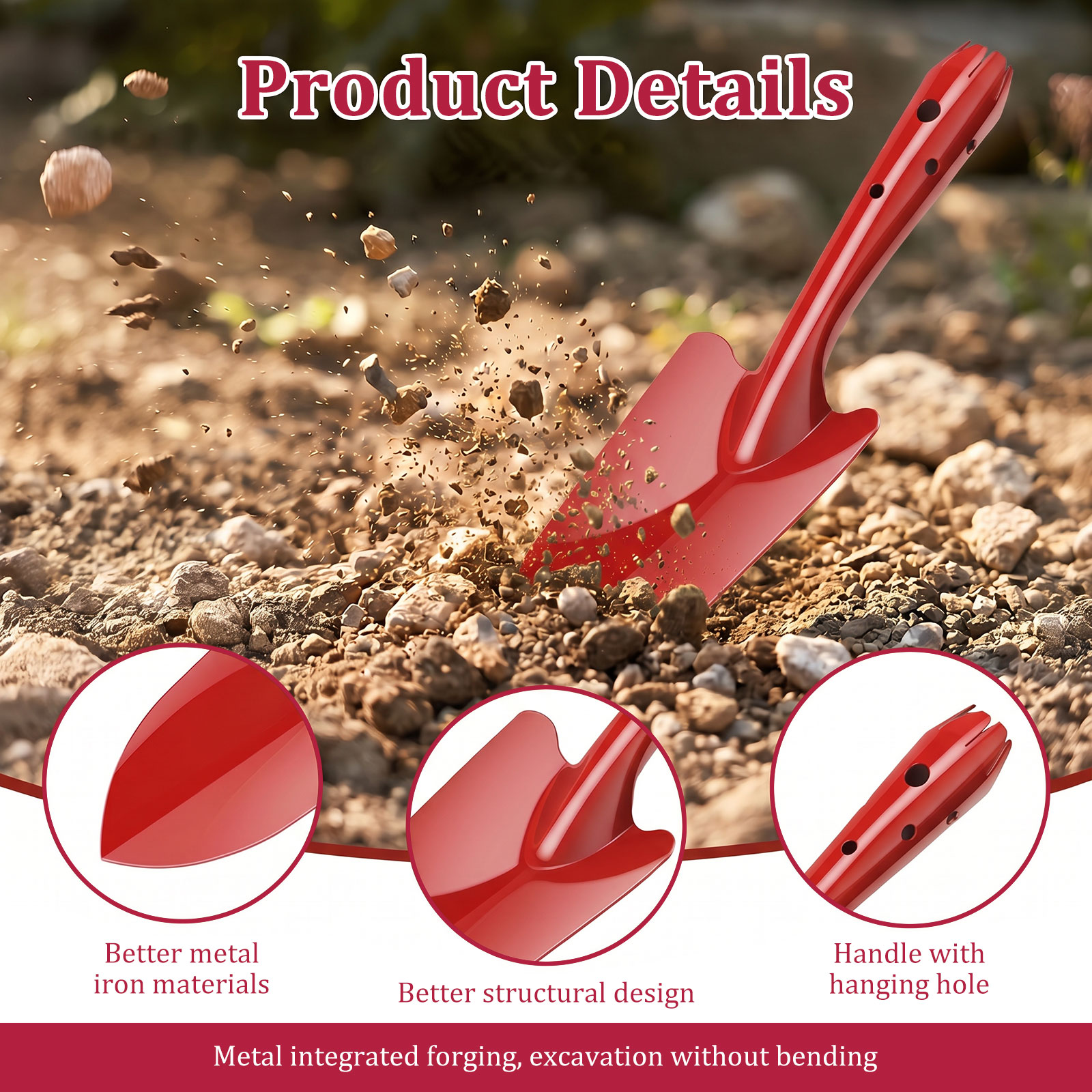 Garden Trowel Rust Resistant M - đánh giá và giá Trowel Garden Tools