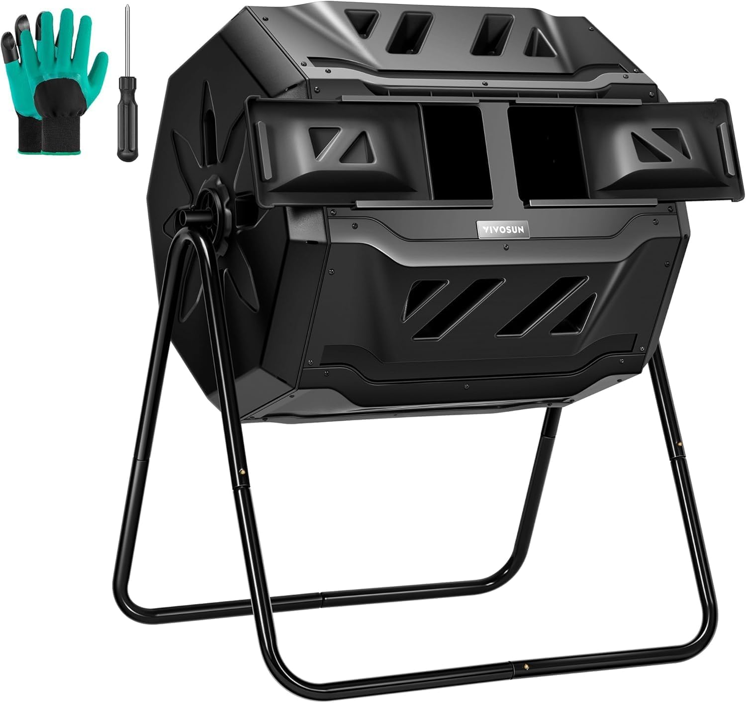 VIVOSUN Outdoor Tumbling Compo - đánh giá và giá Compost Bin