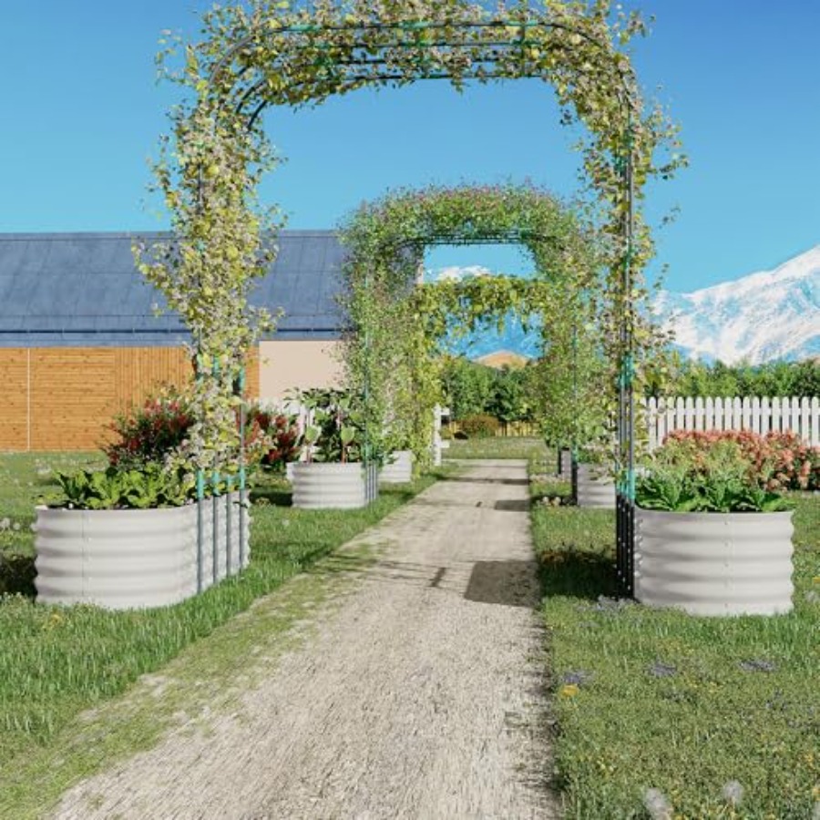 96 Tall Galvanized Raised Gard - đánh giá và giá Raised Garden Bed