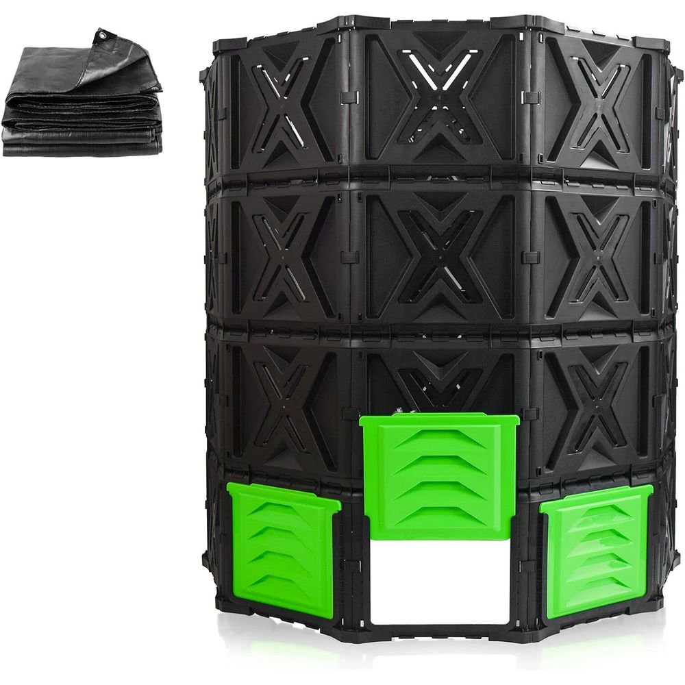 XXL Large Compost Bin Outdoor- - đánh giá và giá Compost Bin