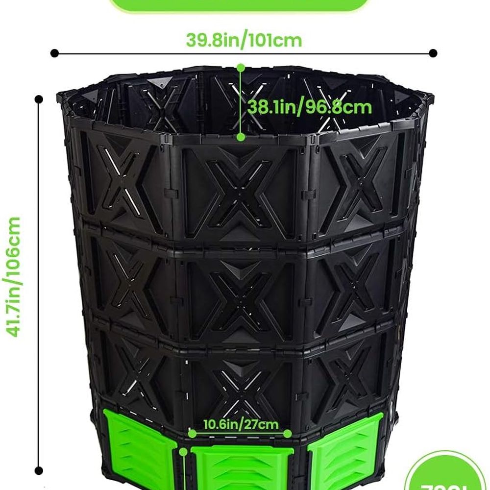 XXL Large Compost Bin Outdoor- - đánh giá và giá Compost Bin