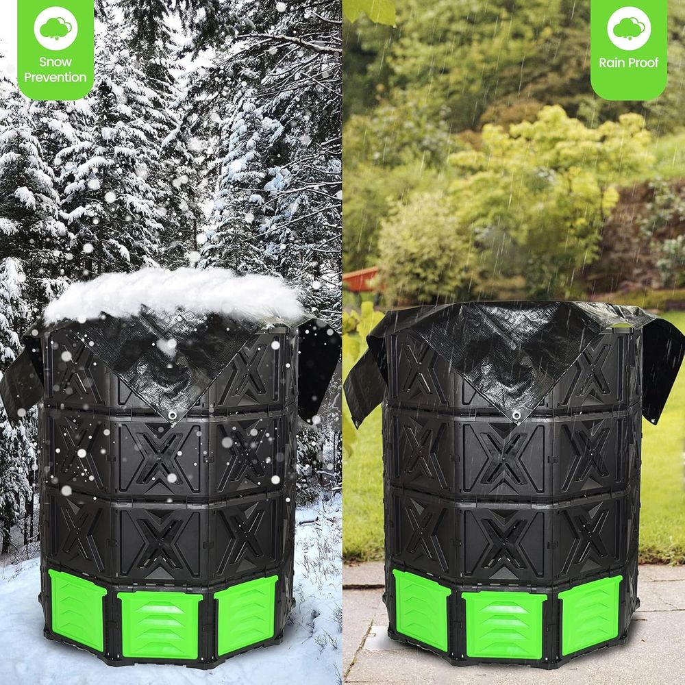 XXL Large Compost Bin Outdoor- - đánh giá và giá Compost Bin