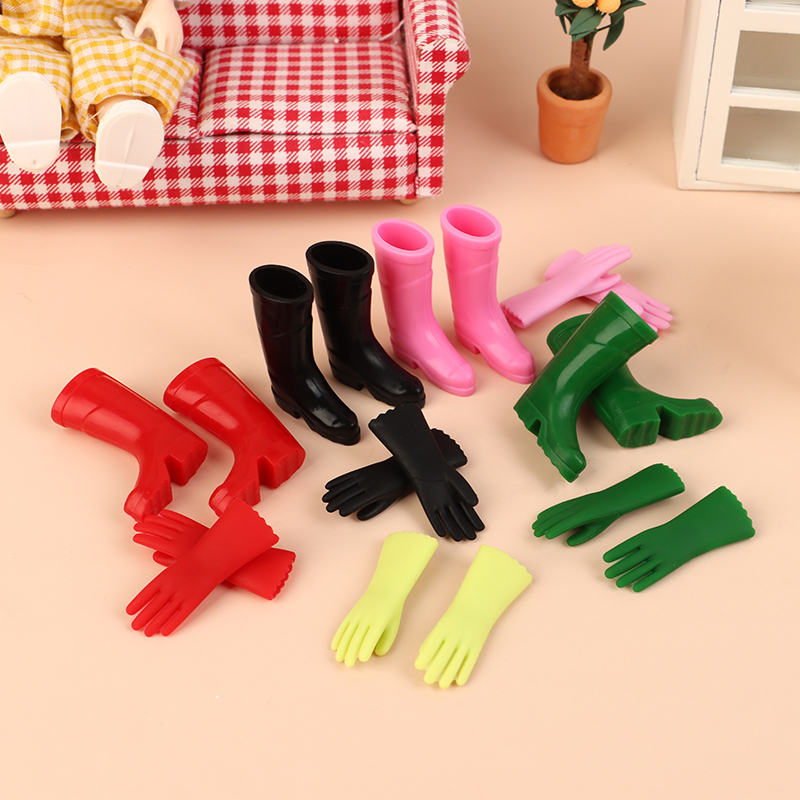 1Set 1:12 Dollhouse Miniature  - đánh giá và giá Garden Gloves