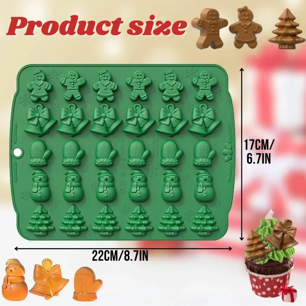 Christmas Silicone Chocolate M - đánh giá và giá Garden Gloves