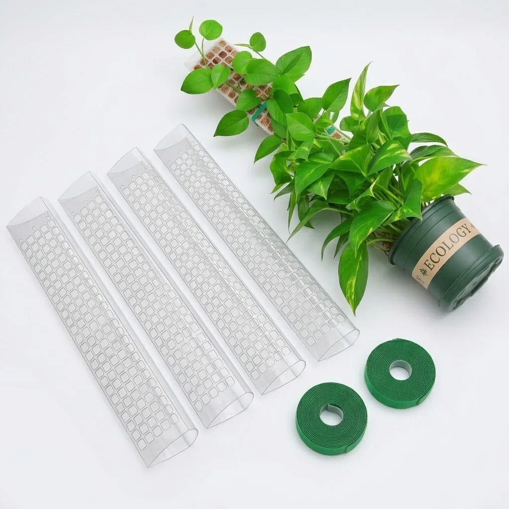 Plastic Moss Pole Plant Stand  - đánh giá và giá Indoor Herb Garden