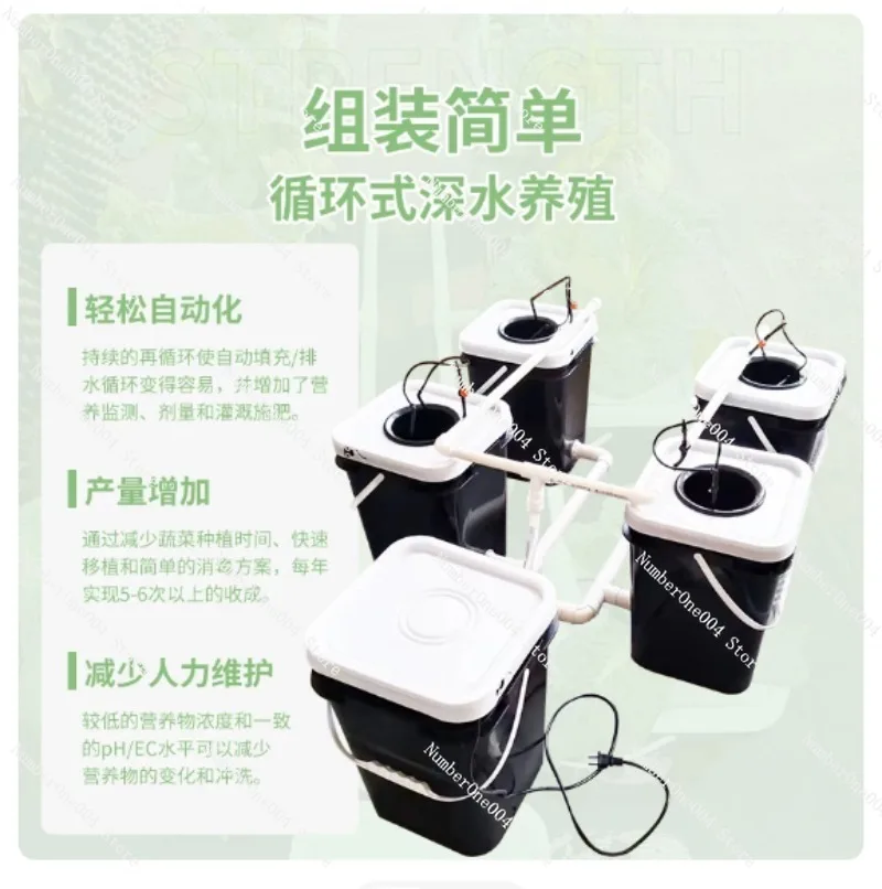RDWC Home Balcony Hydroponic G - đánh giá và giá Hydroponic Kit