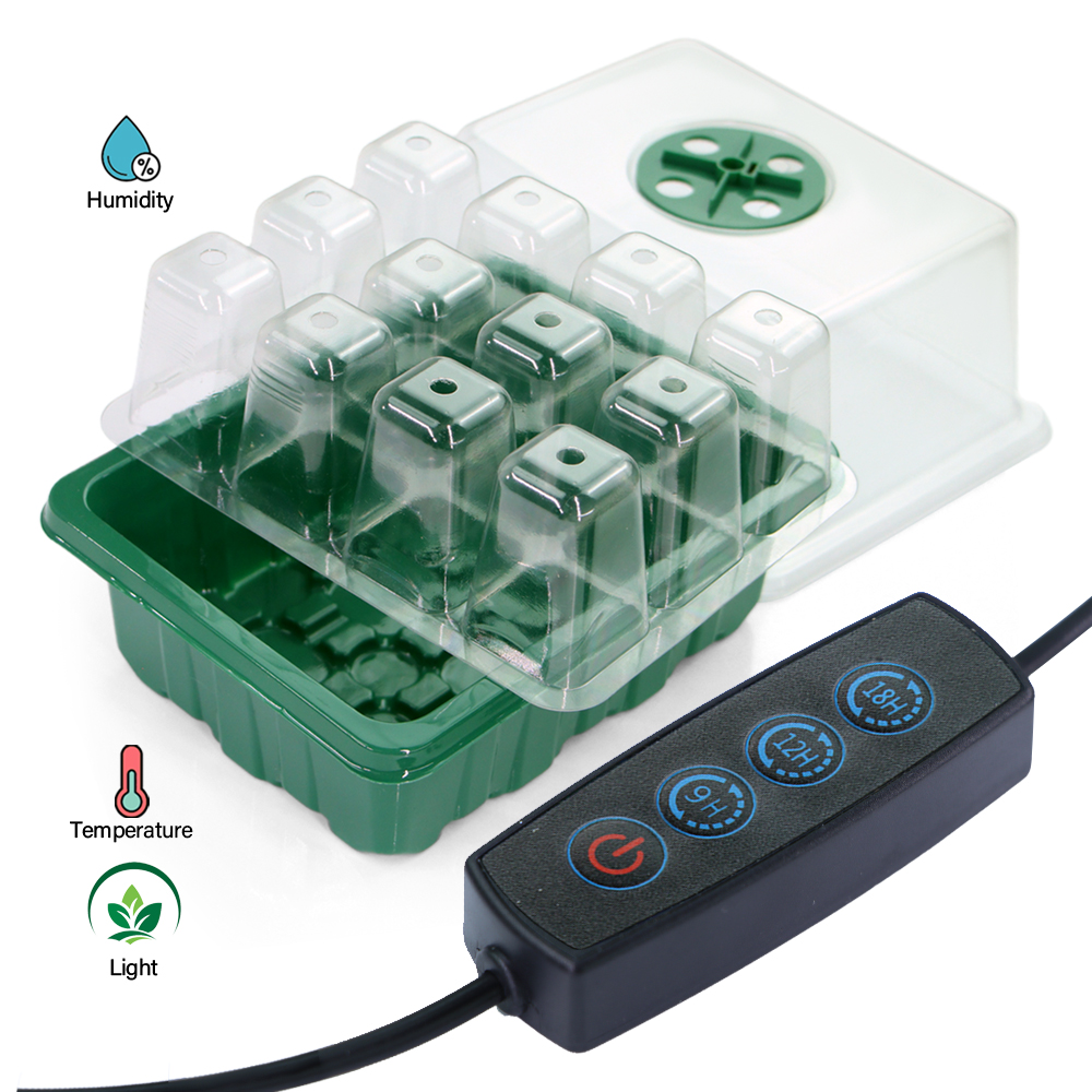 LED Nursery Pots with Grow Lig - đánh giá và giá Seed Starter Tray