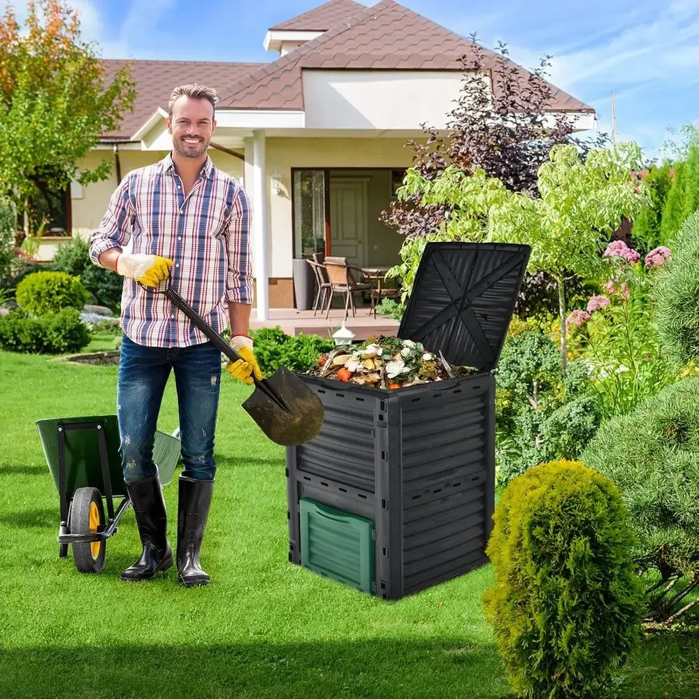 80 Gallon Outdoor Composting B - đánh giá và giá Compost Bin