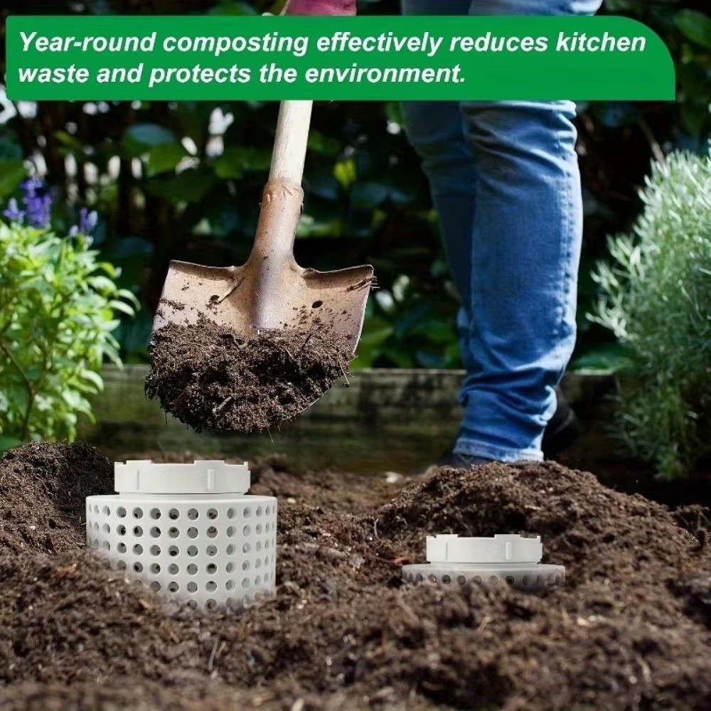 1pc Space-Saving PVC Earthworm - đánh giá và giá Compost Bin