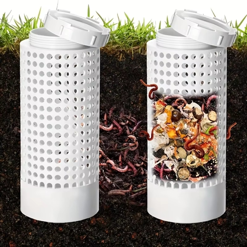 1pc Space-Saving PVC Earthworm - đánh giá và giá Compost Bin