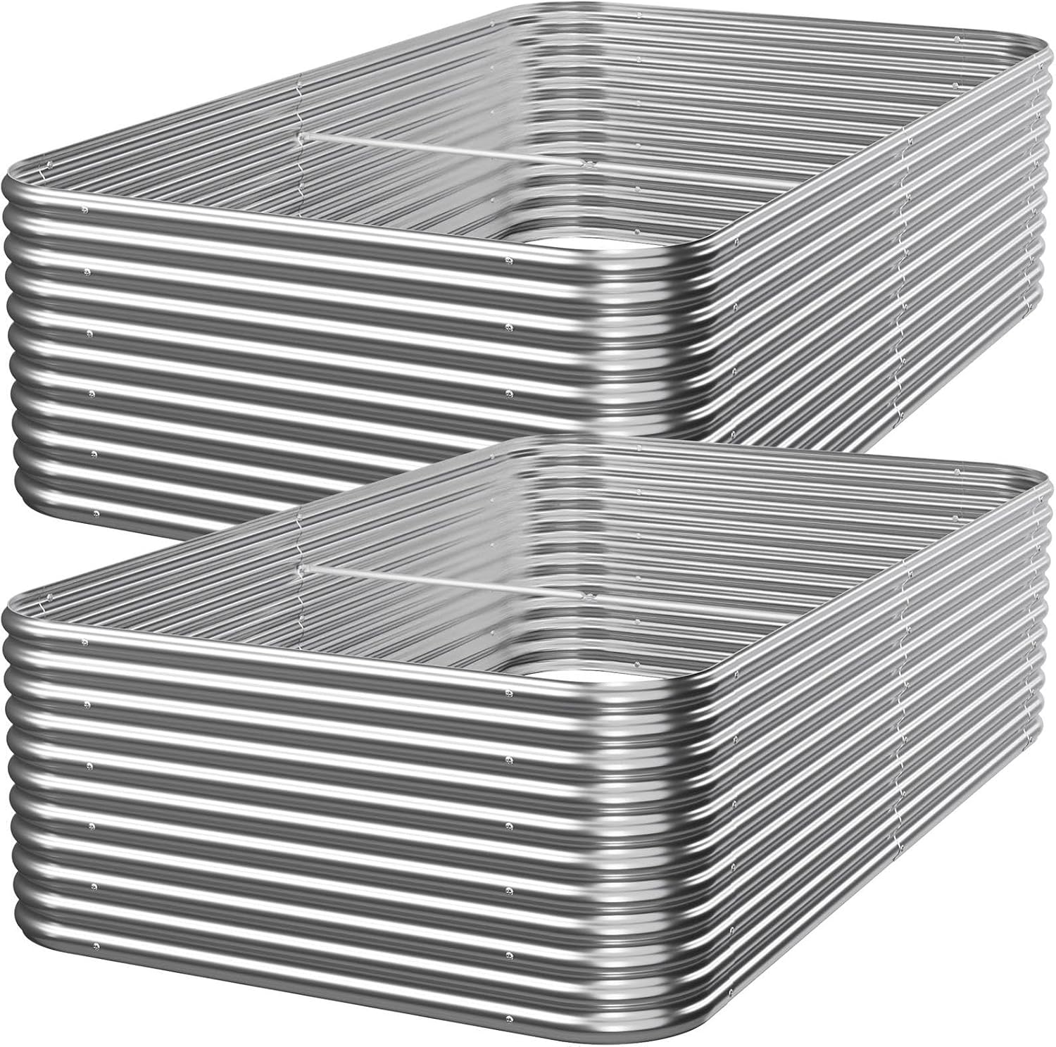 Outdoor Gardening with 2 PCS 8 - đánh giá và giá Raised Garden Bed