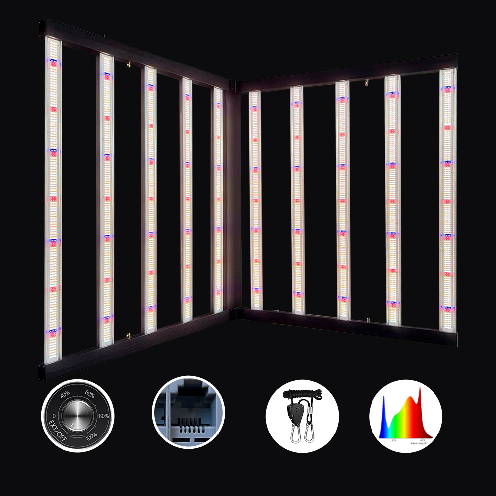 SLTMAKS 8x6FT 4X6FT 1000W Grow - đánh giá và giá Grow Light Led