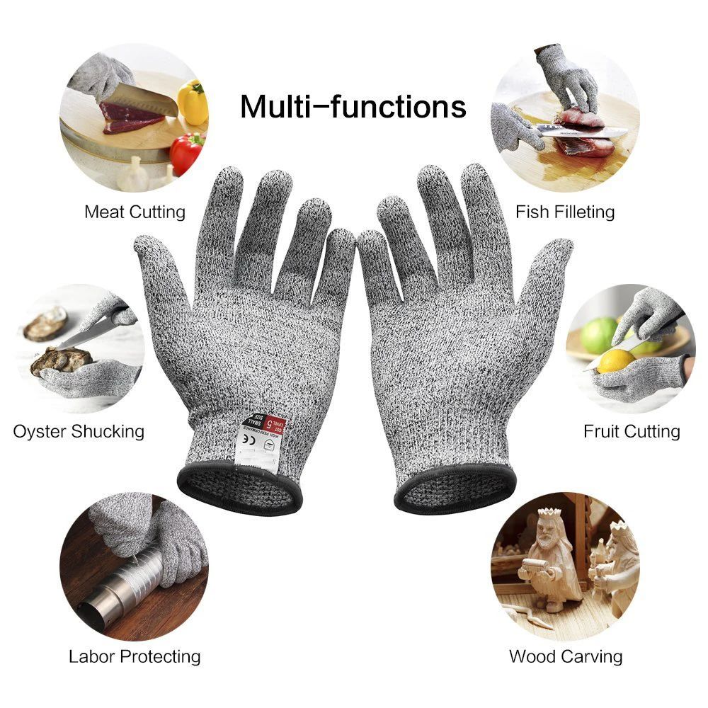 Level 5 HPPE Building Cutting  - đánh giá và giá Garden Gloves