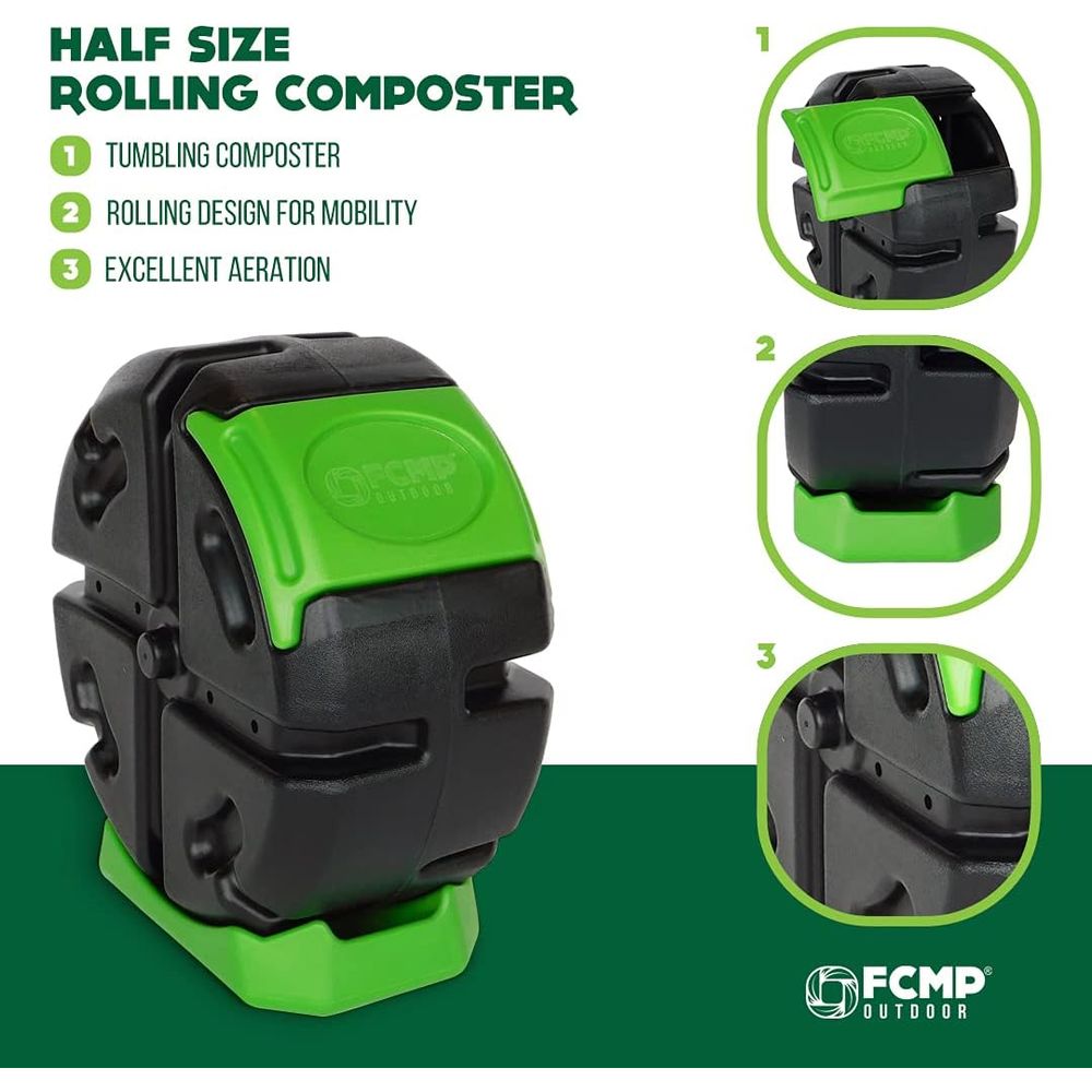 Single Chamber Outdoor Rotatin - đánh giá và giá Compost Bin