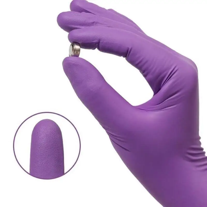 50/100PCS Violet Nitrile Glove - đánh giá và giá Garden Gloves