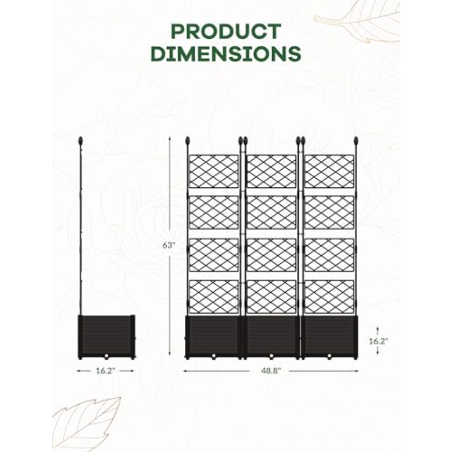3PCS Modular Raised Garden Bed - đánh giá và giá Raised Garden Bed