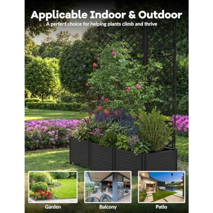 3PCS Modular Raised Garden Bed - đánh giá và giá Raised Garden Bed
