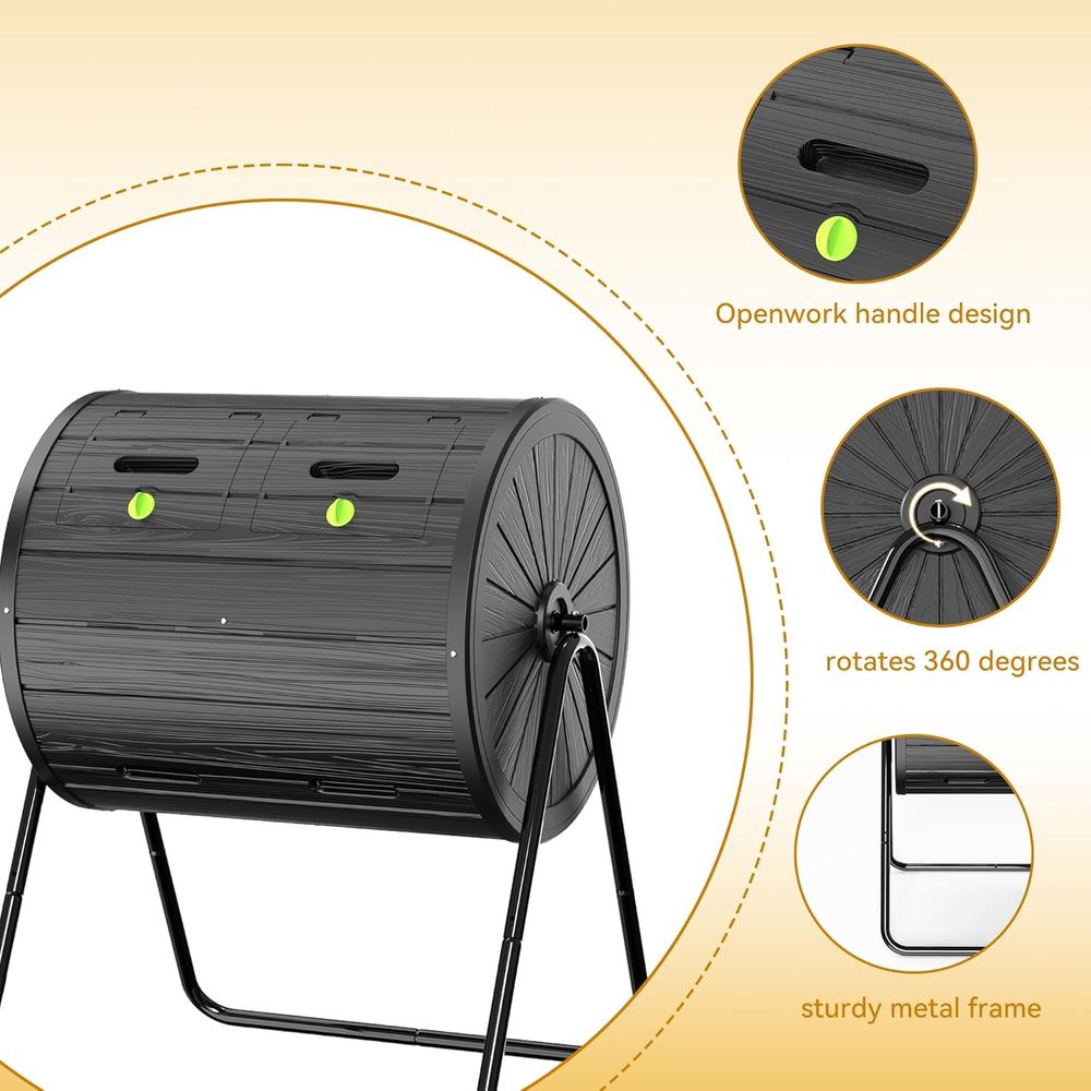 Outdoor 37.5 Gallon All-Season - đánh giá và giá Compost Bin