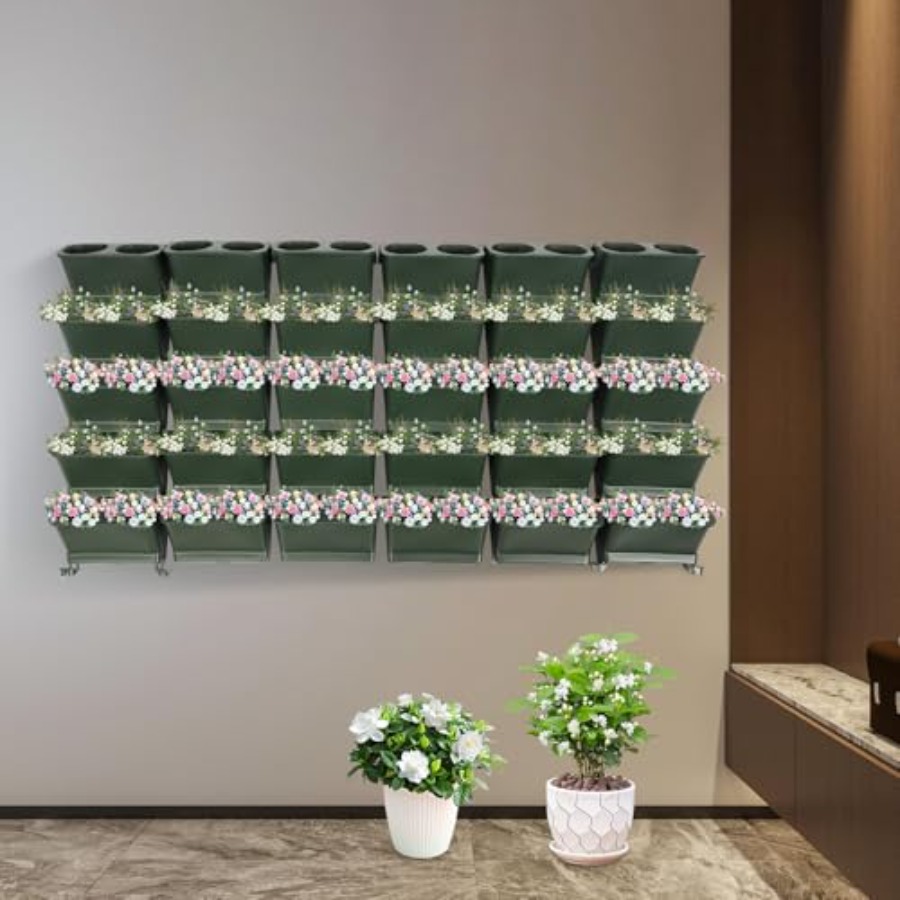 Vertical Wall Planter For Balc - đánh giá và giá Self Watering Planter