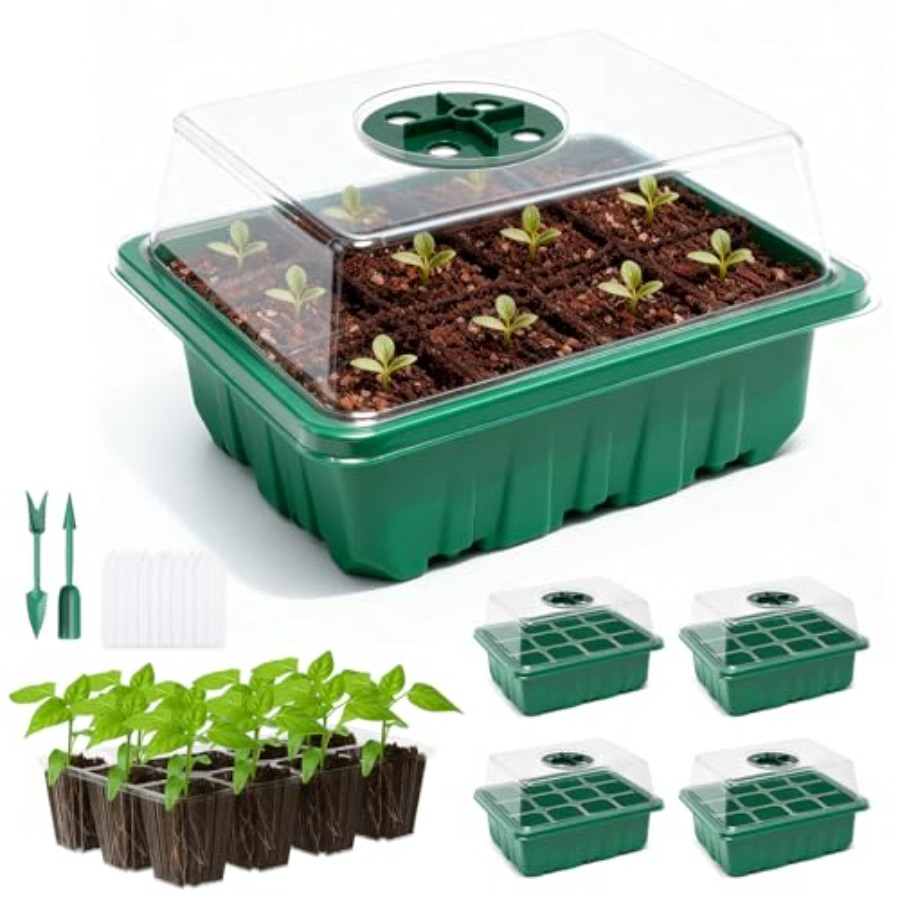 5 Packs Seed Starter Tray with - đánh giá và giá Seed Starter Tray