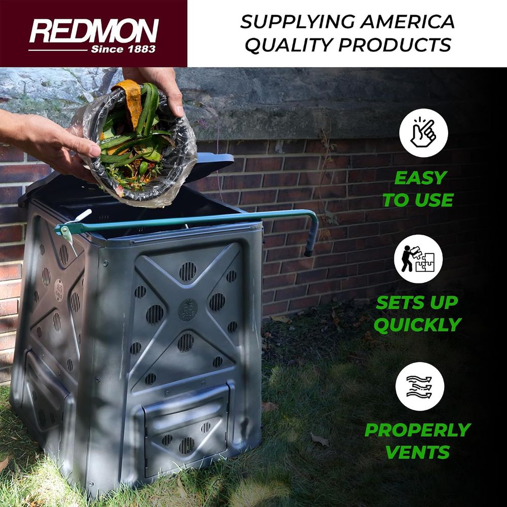 60 Gallon 4-Door Outdoor Compo - đánh giá và giá Compost Bin