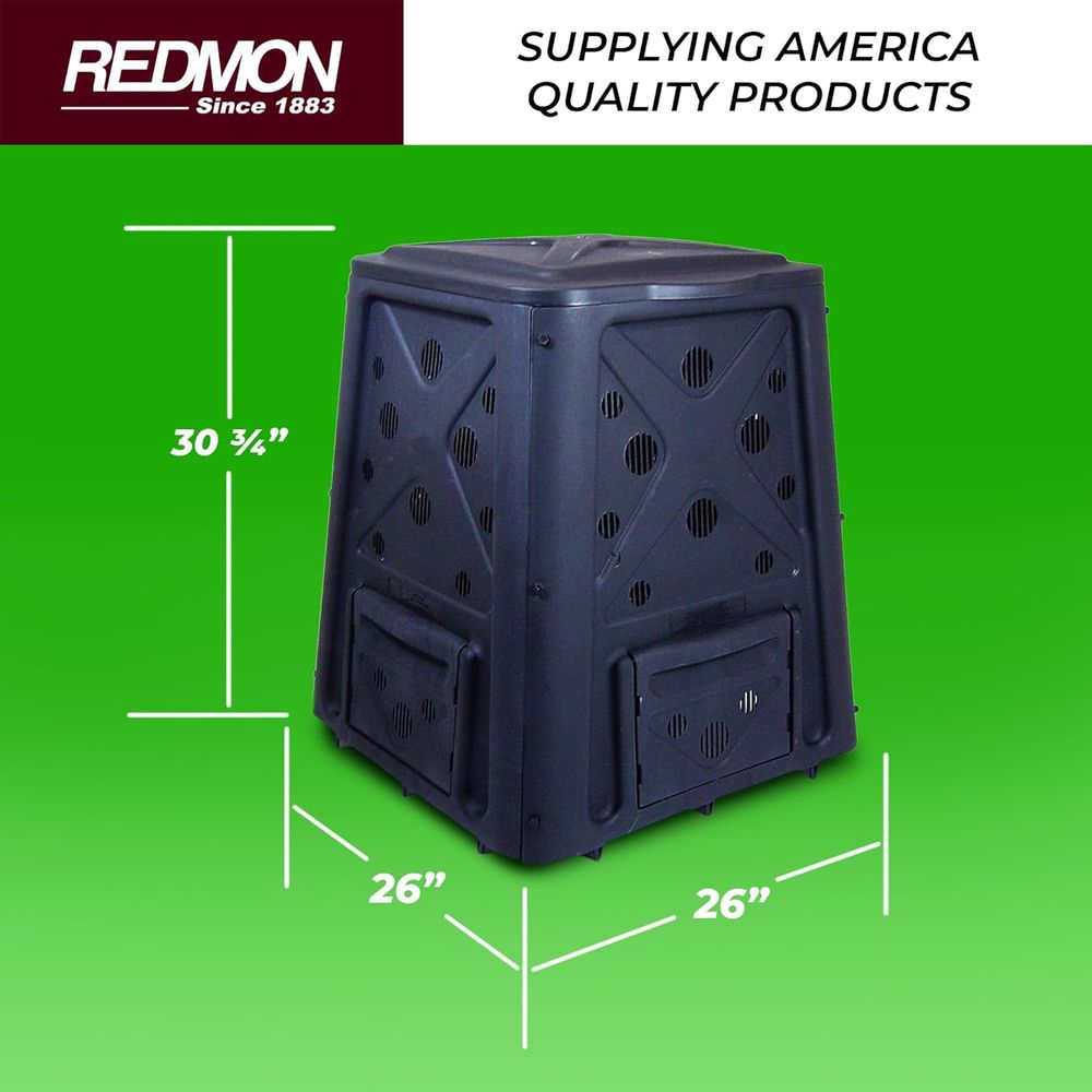 60 Gallon 4-Door Outdoor Compo - đánh giá và giá Compost Bin