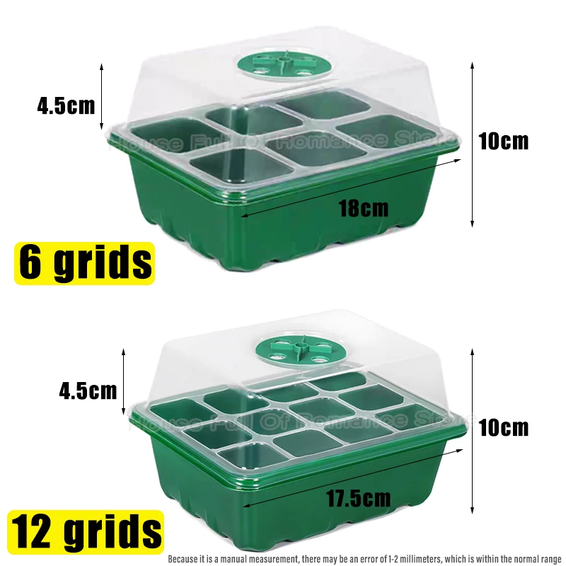 Growing Starting Nursery Trays - đánh giá và giá Seed Starter Tray