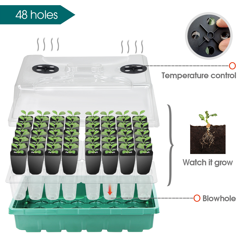 Winter Seedlings Box Heating P - đánh giá và giá Seed Starter Tray