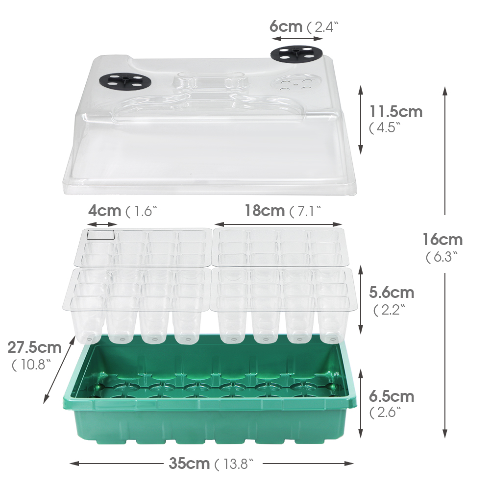 Winter Seedlings Box Heating P - đánh giá và giá Seed Starter Tray